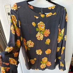 Loft floral shirt